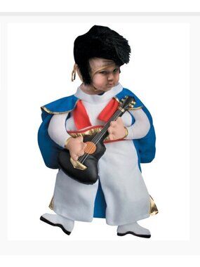 Elvis Presley Bunting Costume Dress Up Halloween Baby Costume One Size